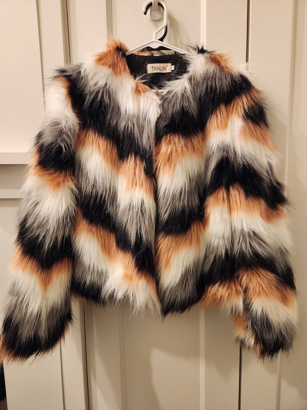 Tanlin Multi-Color Faux Fur Jacket - Women